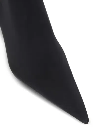 Sportmax 90mm Pointed-toe Heeled Boots In Black