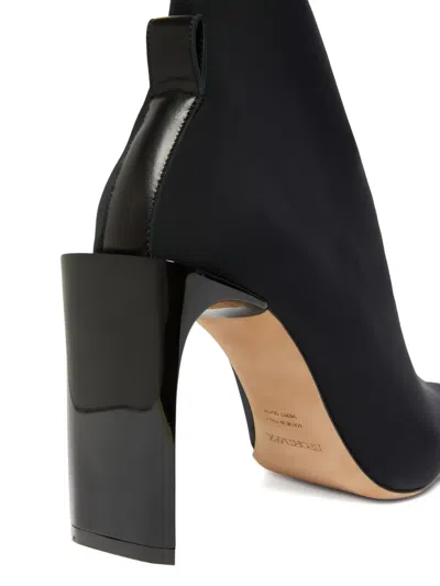 Sportmax 90mm Pointed-toe Heeled Boots In Black