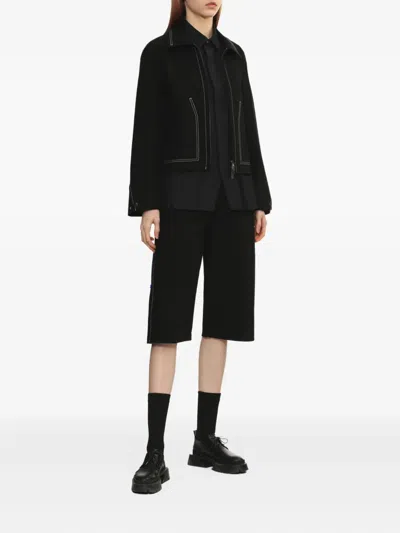 Ader Error Contrast-stitch Zip-up Jacket