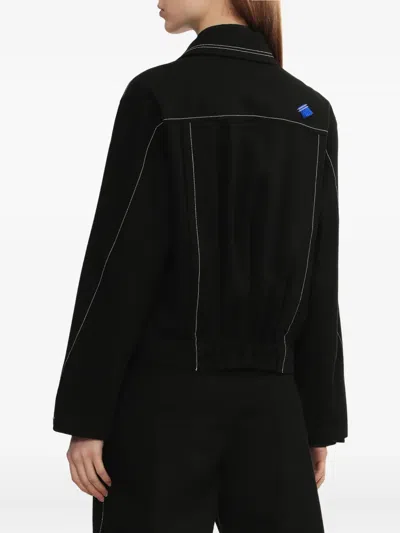 Ader Error Contrast-stitch Zip-up Jacket