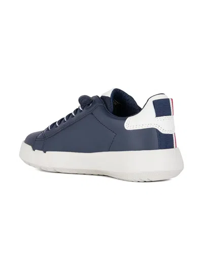 Geox Hyroo Boy Navy/white In Blue