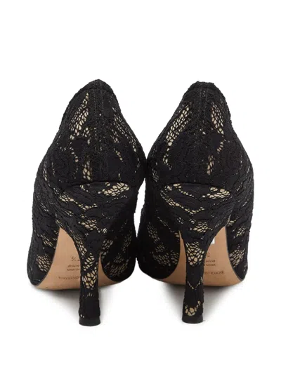 Pre-owned Dolce & Gabbana 110mm Court Lace-embellished High-heel Pumps