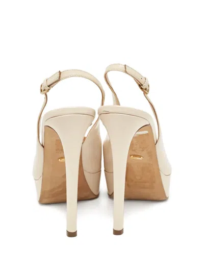 Pre-owned Sergio Rossi  120mm Peep-toe Platform Pumps
