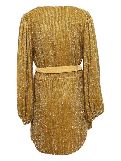 Pre-owned Retroféte Belted Wrap Top