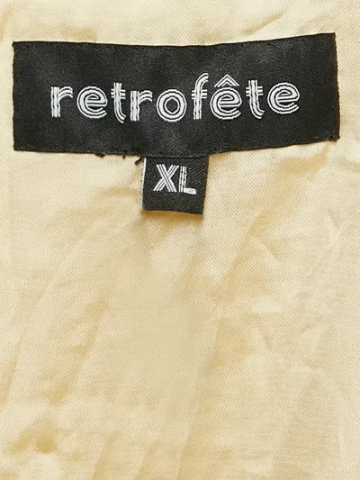 Pre-owned Retroféte Belted Wrap Top