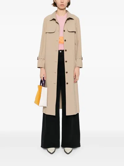 To B. By Agnès B. Single Breasted Coat