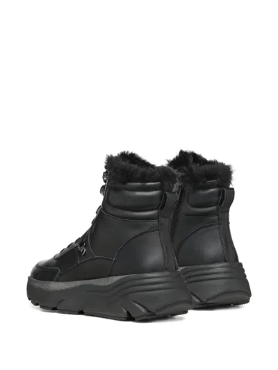 Geox Diamanta Ankle Boots In Black