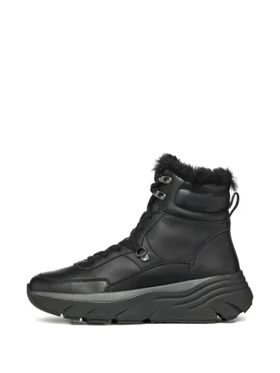 Geox Diamanta Ankle Boots In Black