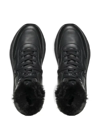 Geox Diamanta Ankle Boots In Black