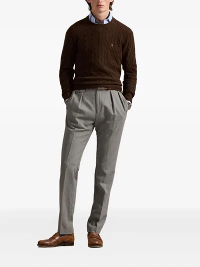 Polo Ralph Lauren Sweater In Brown