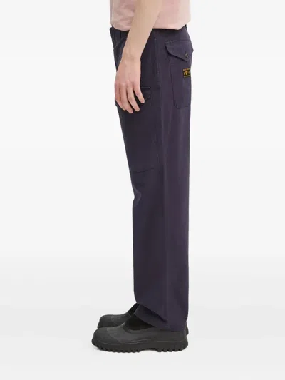 Human Made Cotton Trousers In Blue