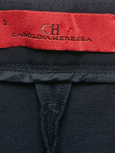 Pre-owned Carolina Herrera Vintage  Stretch-design Trousers