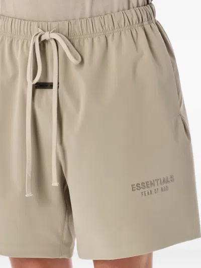 Essentials Drawstring-waistband Track Shorts