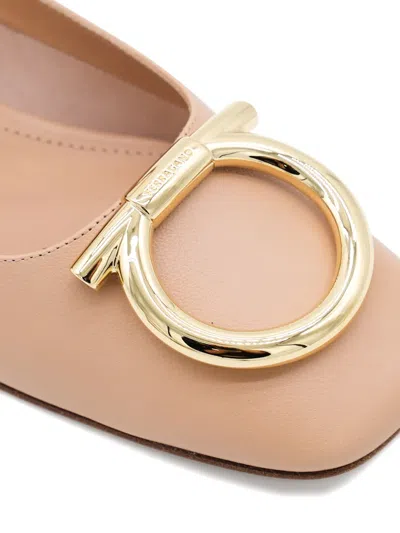 Ferragamo 'marry' Heel In Neutral