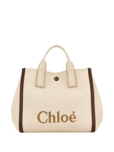 Chloé Logo-print Tote Bag