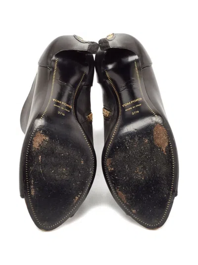 Pre-owned Tom Ford 110mm  Studs-embellishment Boot