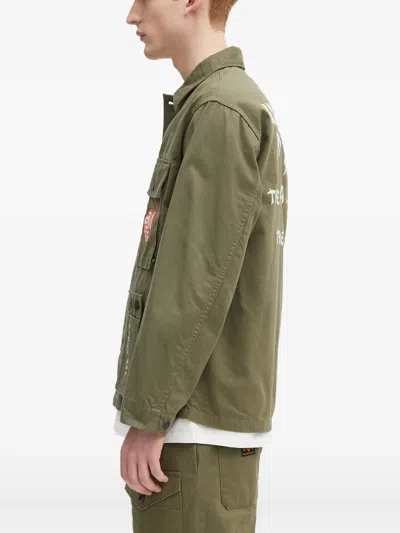 Human Made Military Shirt In Green