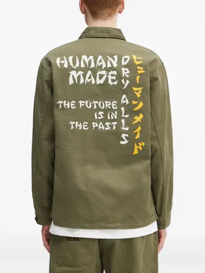 Human Made Military Shirt In Green