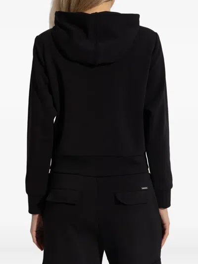Michael Michael Kors Zip-up Hoodie In Black