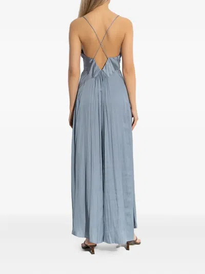 Iro Ingrid Maxi Dress In Blue