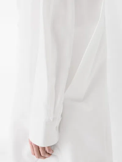 Jacquemus Button-down Shirt Dress In White