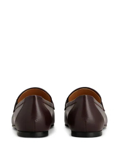 Tod's Mocassino In Pelle Con Barra Metallica In Multi