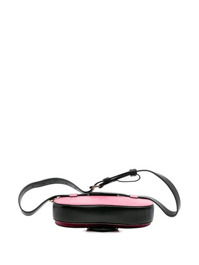 Pre-owned Prada 2000-2025 City Calf Sidonie Convertible Belt Bag In Black