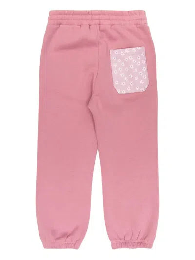 Stella Mccartney Floral-pocket Drawstring Trousers In Pink