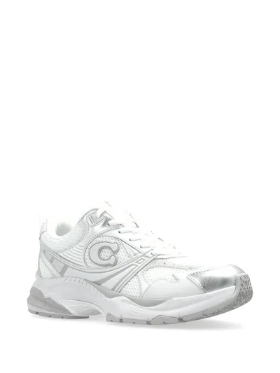 Coach Mesh Sneakers In White