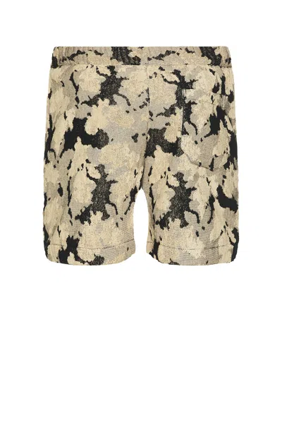 Oas Jura Contraste Terry Shorts In Black