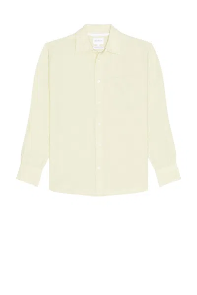 Norse Projects Algot Relaxed Cotton Linen Shirt In Neutral