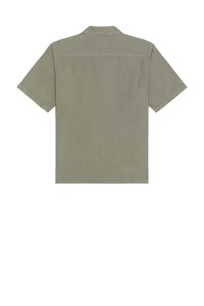Norse Projects Carsten Cotton Tencel Shirt In Green