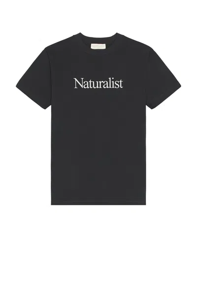 Museum Of Peace And Quiet Naturalist Tee In Black