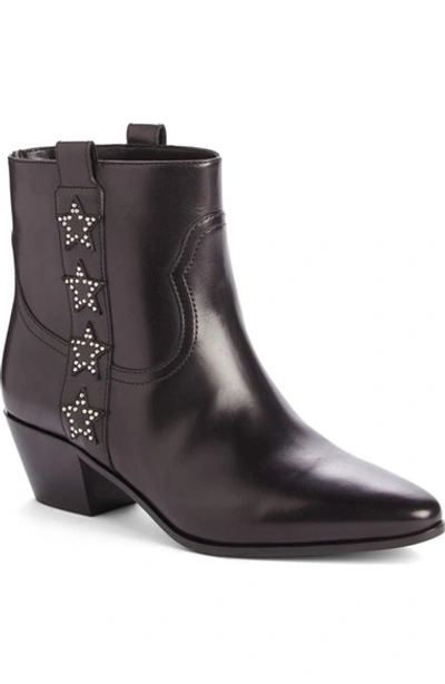 Shop Saint Laurent 'rock Star' Bootie (women) In Black