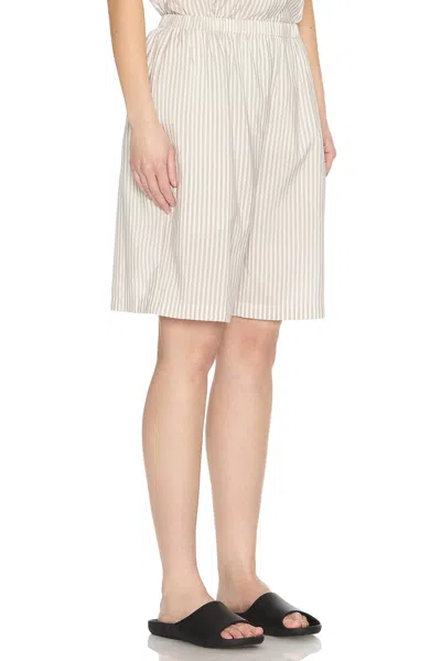 The Row Zinnia Short In Neutral