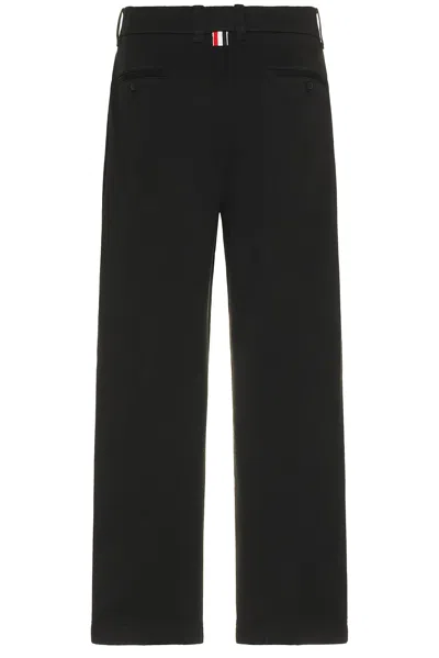 Thom Browne Utility Chino Trouser In Black