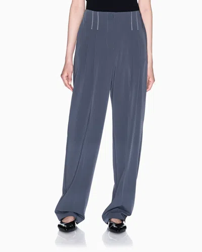 Armani Exchange Formal Trousers In Blue