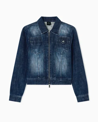 Armani Exchange Denim Jackets In Blue