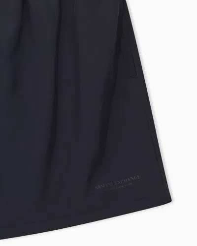 Armani Exchange Shiny Effect Shoulder Bag
