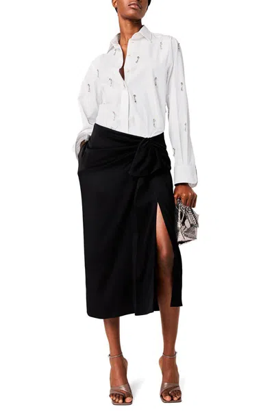 Stella Mccartney Gathered Midi Skirt