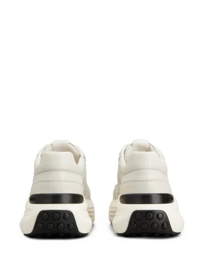 Tod's Leather Trainers In White