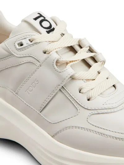 Tod's Leather Trainers In White