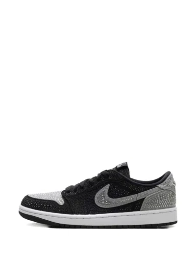 Jordan Air  1 Retro Low Og "swarovski In Black