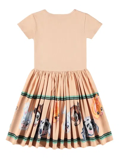 Molo Animal-print Skater Dress