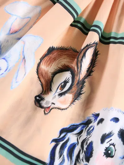 Molo Animal-print Skater Dress