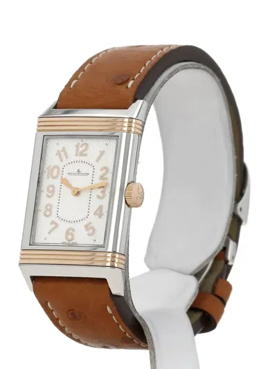 Pre-owned Jaeger-lecoultre 2010 Reverso 24mm In White