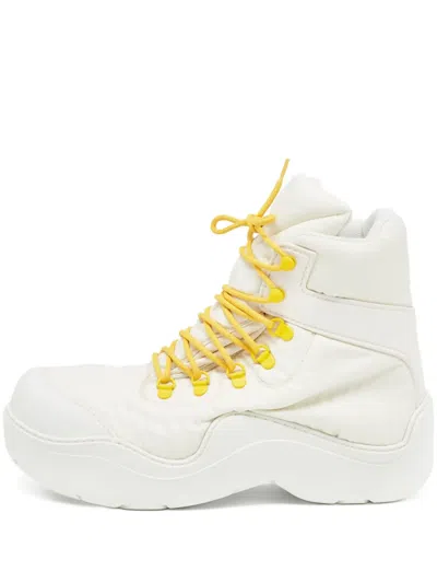 Pre-owned Bottega Veneta Puddle Bomber Boots