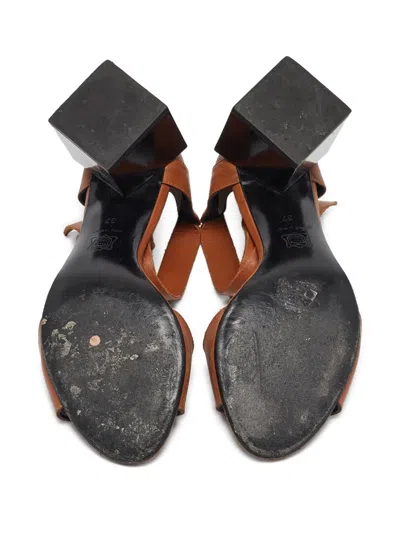 Pre-owned Pierre Hardy  65mm Block-heel Sandals