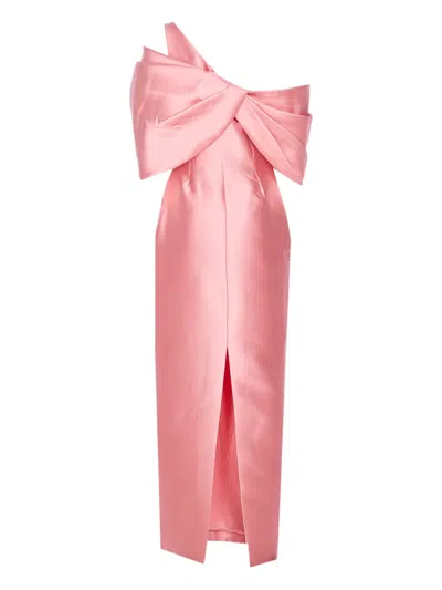 Solace London Women Davina Maxi Dress In Pink