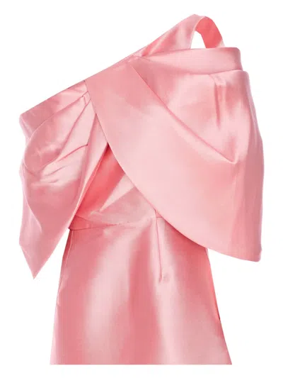 Solace London Women Davina Maxi Dress In Pink